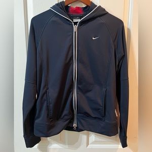 Blue Nike dri-fit sweatshirt, size large